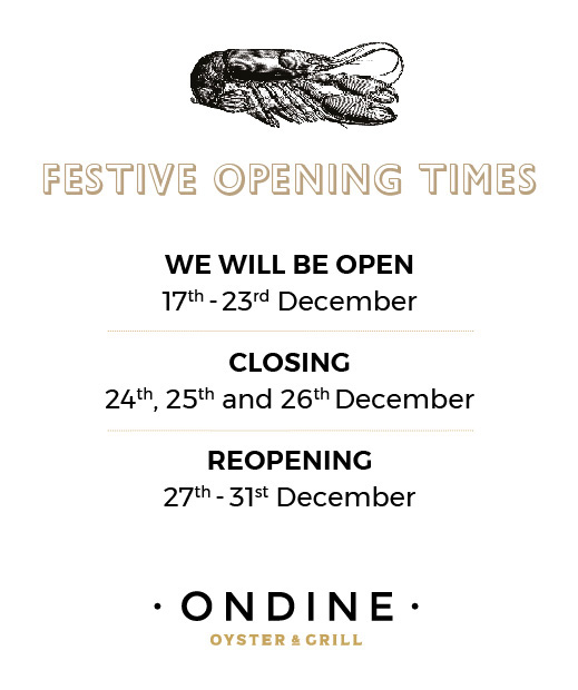 Festive Opening Times